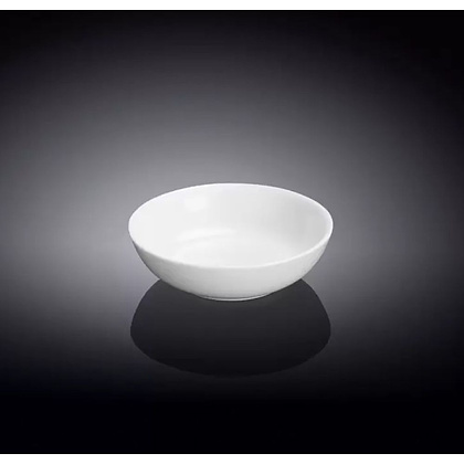 Тарелка для соуса "WL-996045", фарфор, 7,5 см, белый - 2