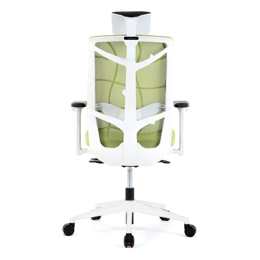 Кресло для руководителя "Nature II Slider", пластик, ткань, зеленый - 4