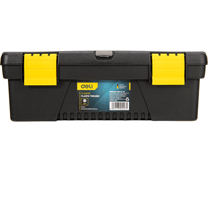 Ящик для инструмента Deli "EDL432412", 305x130x105 мм, пластмасса - 3