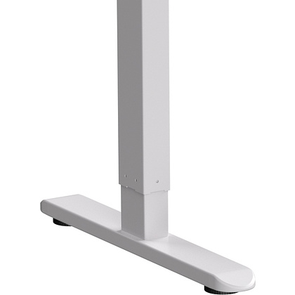 Стол с электроприводом WellDesk Basic 1300x675х18 белый/акация лэйкленд (9191460+9072453) - 6