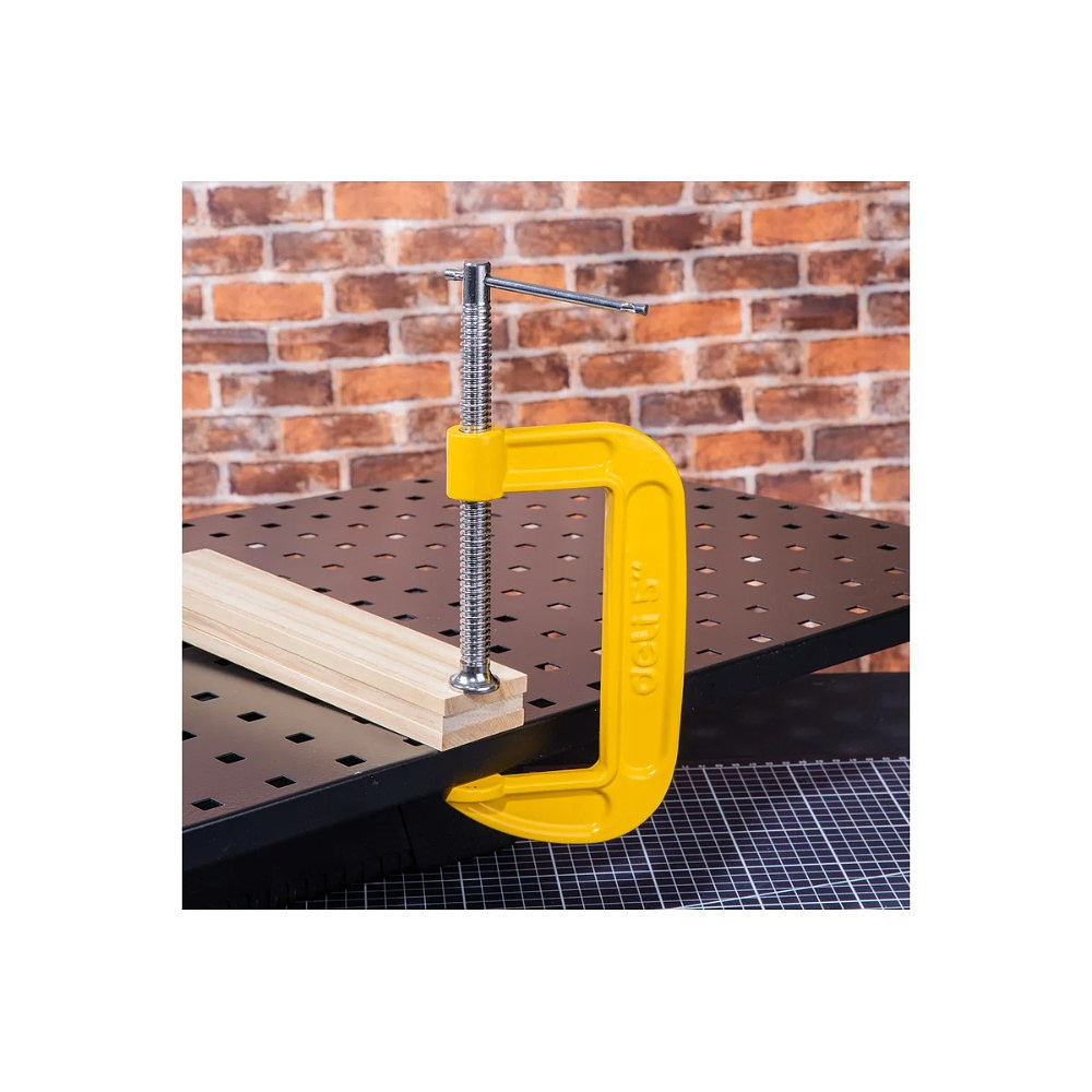 Струбцина G-образная Deli YS EDL-G205, 125 мм - 5