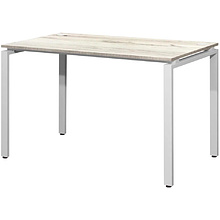 Стол письменный Millwood Лофт Сиэтл (ДТ-5), 1300х700 мм, металлокаркас белый