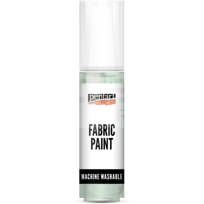 Краски для текстиля "Pentart Fabric paint", мятный, банка