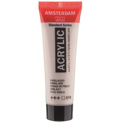 Краски акриловые "Amsterdam", 819 красный перламутровый, 20 мл, туба
