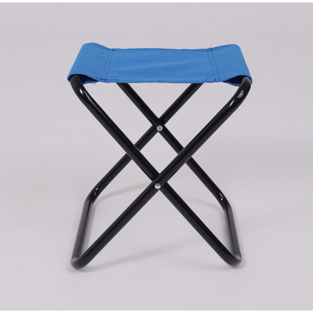 Табурет складной ANGLER, ткань, синий - 2