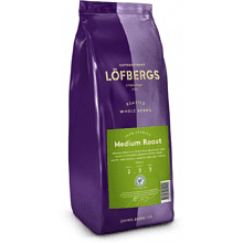Кофе "Lofbergs" Medium Roast, в зернах