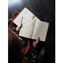 Еженедельник датированный "Rhodia", 80 листов, серый, 2026