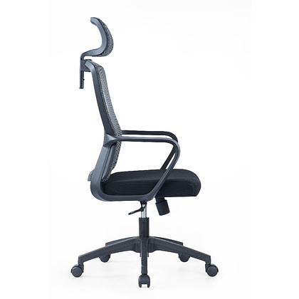 Кресло компьютерное SitZone U-060A, сетка, ткань, черный, 2 шт/упак - 2