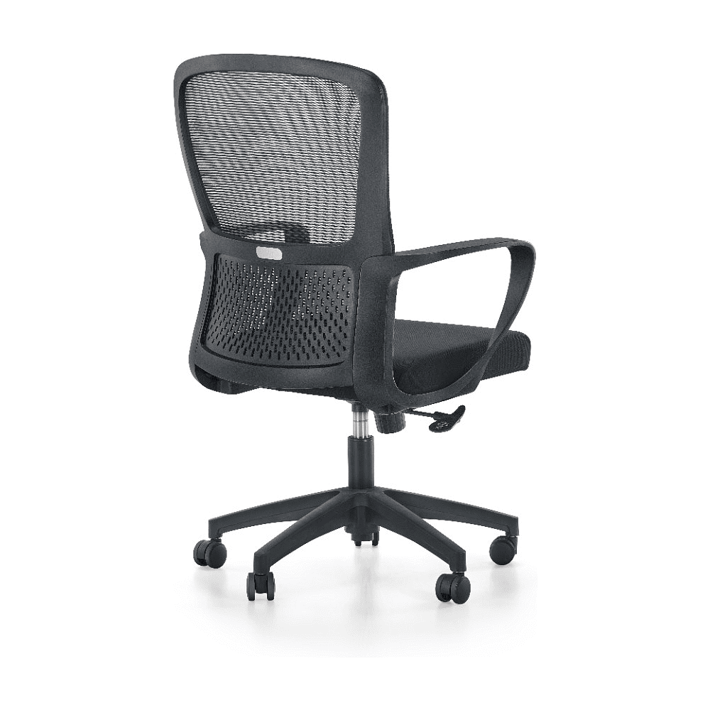 Кресло для персонала SitZone U-069B, сетка, ткань, пластик, черный, 2 шт/упак, -30% - 2
