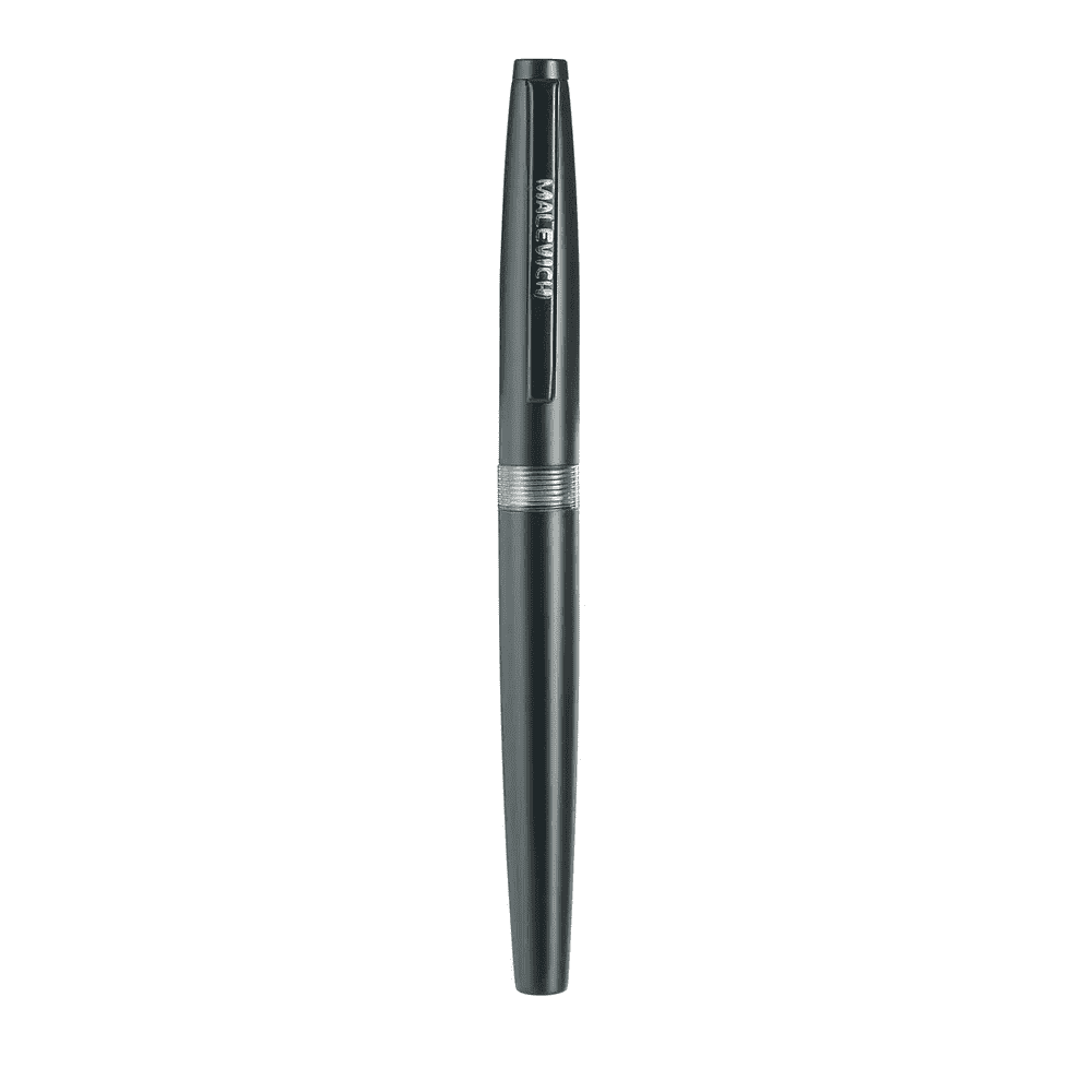 Ручка перьевая EF "Малевичъ", металл, с конвертером, набор чернила + значок, мокрый асфальт - 7