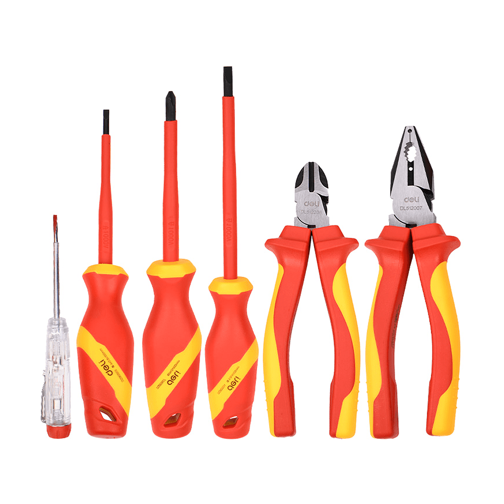 Набор диэлектрического инструмента Deli YS EDL512006T, 6 шт