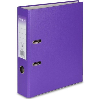 Папка-регистратор "VauPe", А4, 75 мм, ПВХ Эко, фиолетовый