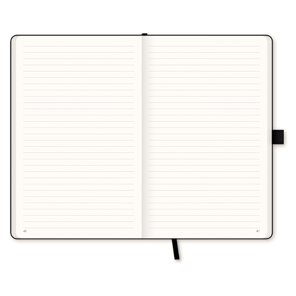 Блокнот "Shell turquoise", А5, 96 листов, голубой, срез розовый - 3