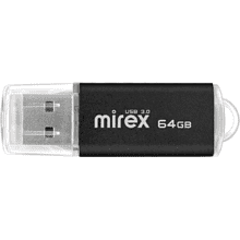 USB Flash накопитель 3.0 64 Gb UNIT BLACK, металл