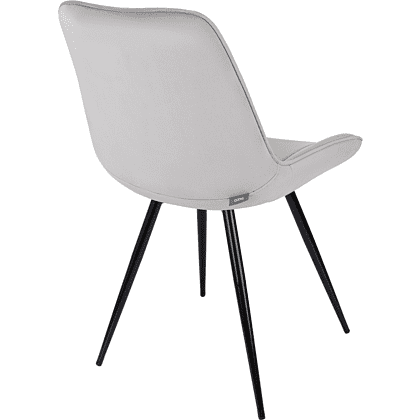 Стул Бюрократ "CH-K2_4", ткань, светло-серый, металл, комплект 4 штуки - 6