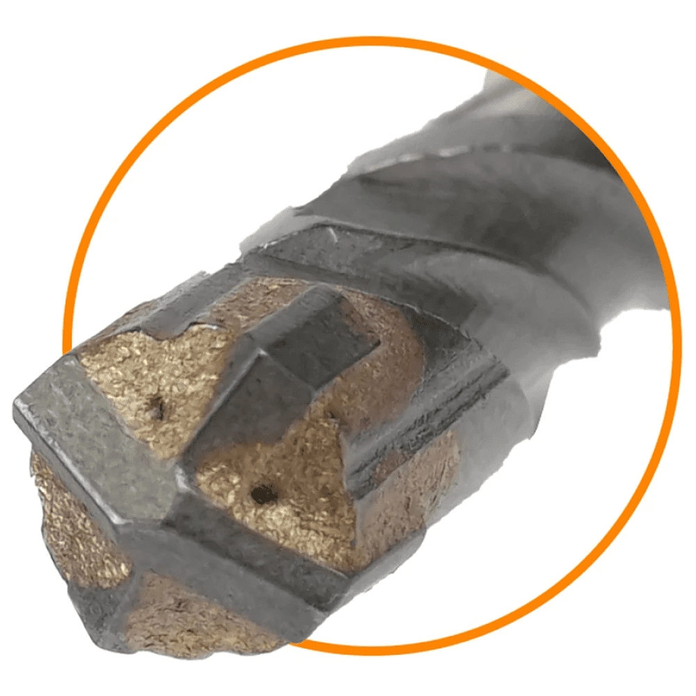 Бур по бетону Deli YS EDH-YCZ16016-E1, 16 x160 мм, X-Tip, SDS-PLUS - 4