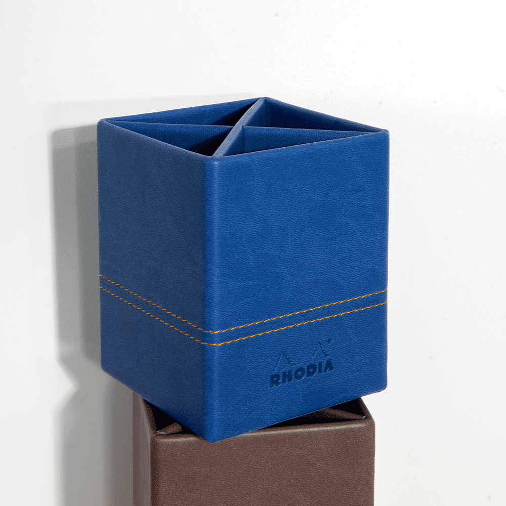 Карандашница "Rhodiarama", 80x80x110 мм, шоколадный - 6