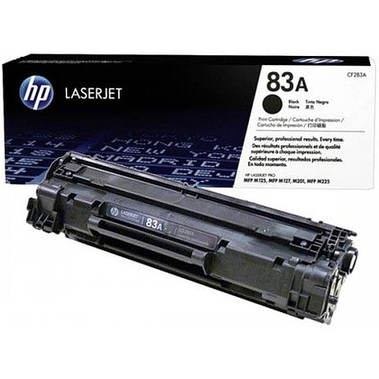 Картридж HP "83A LaserJet Pro", 1500 стр, черный