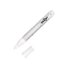 Маркер акриловый для кожи "Darwi", 2 мм, белый