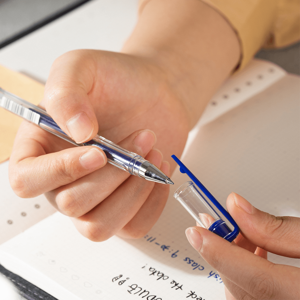 Ручка гелевая "Every", 0.5 мм, прозрачный - 5