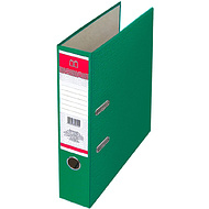 Папка-регистратор «Полиграфкомбинат», А4, 70 мм, ПВХ Эко, зеленый