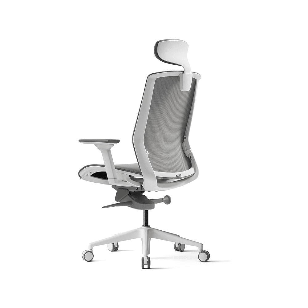 Кресло для руководителя BESTUHL "J15", сетка, пластик, серый, -50% - 4