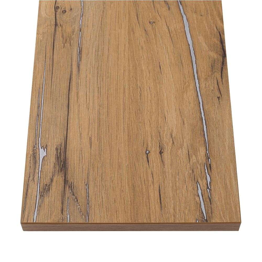 Стеллаж ALLERD RION, белый муар, 675х300х1500, дуб нокс - 5