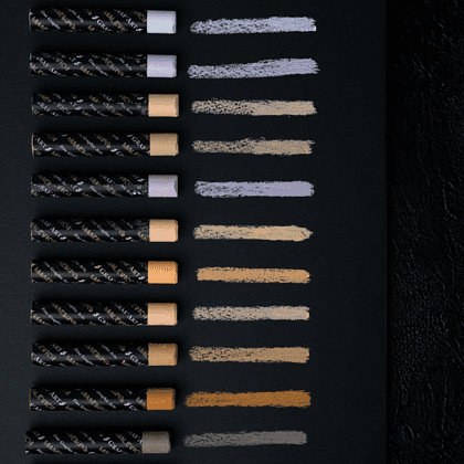 Набор масляной пастели "Малевичъ", профессиональная, портрет, 24 цвета - 8