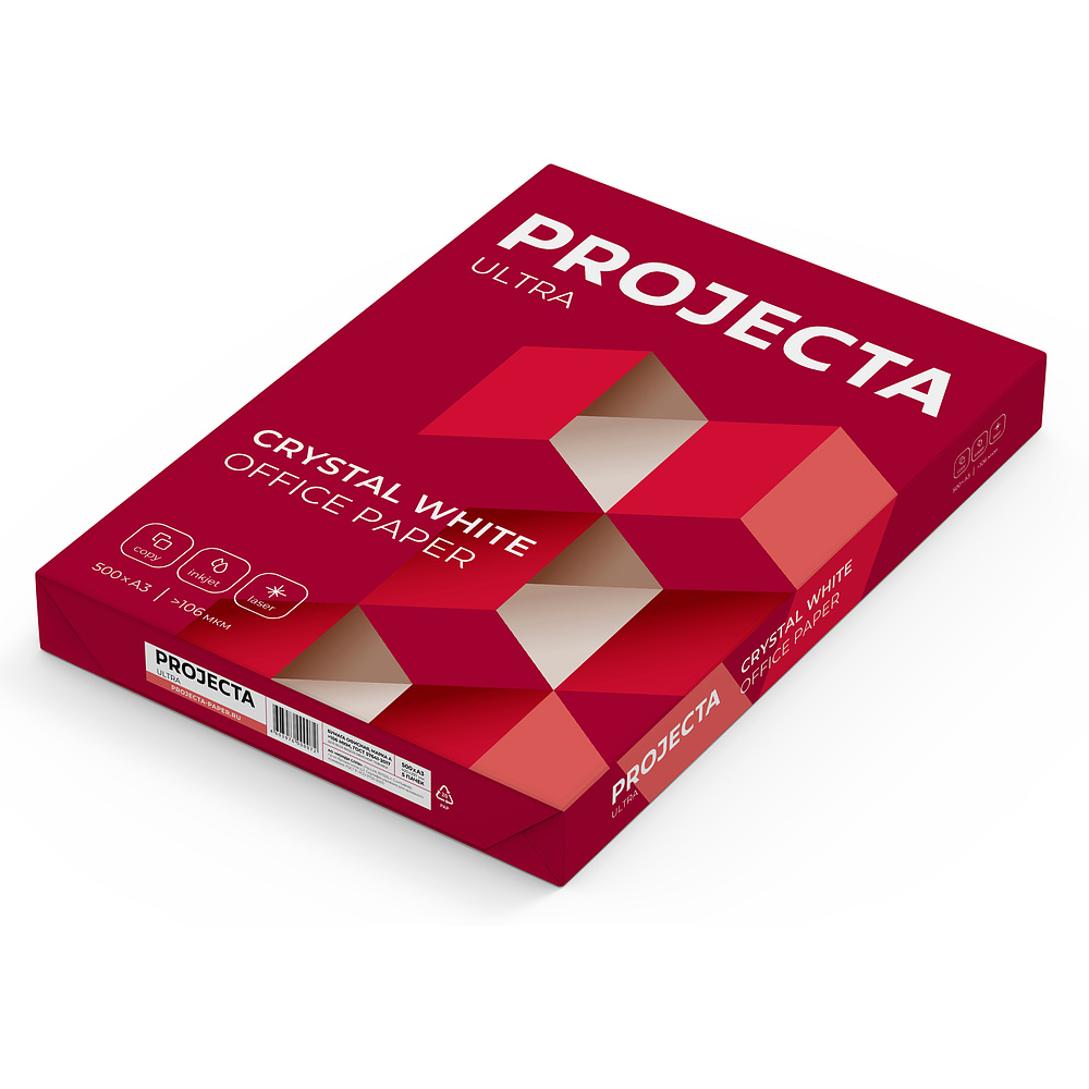 Бумага "Projecta Ulta", A3, 500 листов, 80 г/м2 - 2