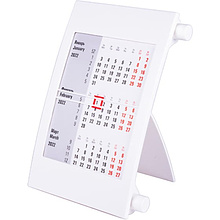 Календарь настольный "9510" 2026-2027, белый