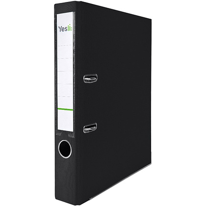 Папка-регистратор "Yesli:", А4, 50 мм, ПВХ Эко, черный