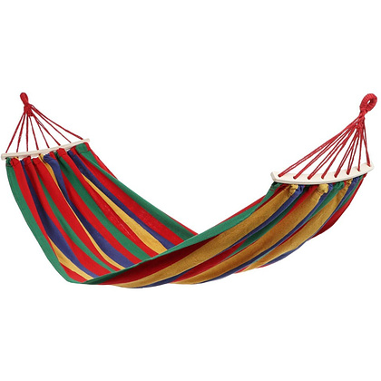 Гамак BLITZ 200х150см, полиэстер, красный, жёлтый, синий, зелёный