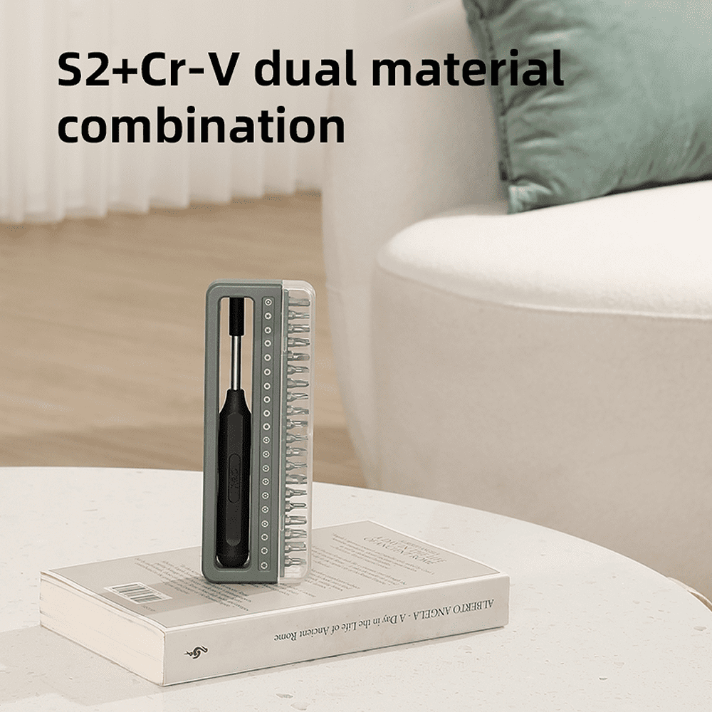 Отвертка с набором прецизионных бит Deli YS EDL241041, 41 предмет - 2