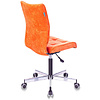 Кресло для персонала "Бюрократ СH-330M/LT", ткань, металл,  оранжевый  - 4