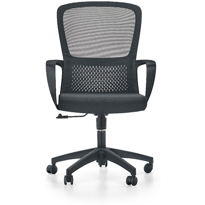 Кресло для персонала SitZone U-069B, сетка, ткань, черный, 2 шт/упак - 3