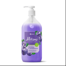 Крем-мыло "Milana", 1 л, черника в йогурте