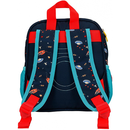 Рюкзак школьный Enso "Outer space" S, синий, черный - 3