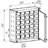 Шкаф для хранения мобильных телефонов (30 ячеек) PN-30 - 2