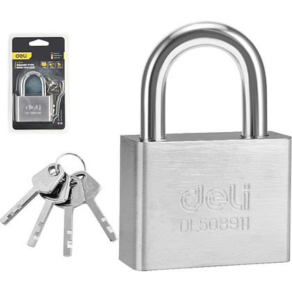 Замок навесной Deli "EDL508911", 50 мм - 2