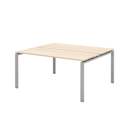 Коллекция Титан Бенч-система на 2 рабочих места ТН312ТР-1х2+ТН312К-22, 1200х1450х742