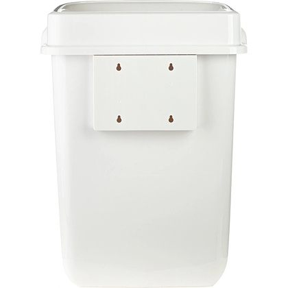 Корзина Luscan Prof Etalon для мусора, с крышкой, 32 л, белый - 7