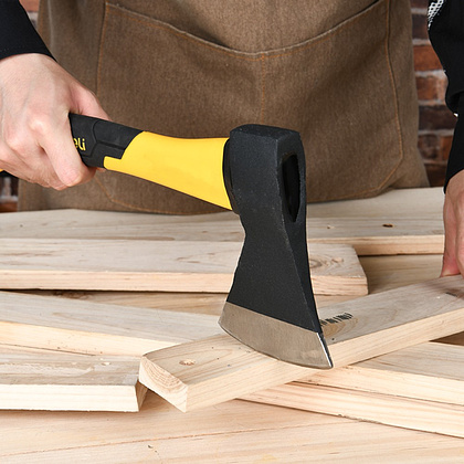 Топор "Deli" 1 кг, фиберглас. рукоятка - 5