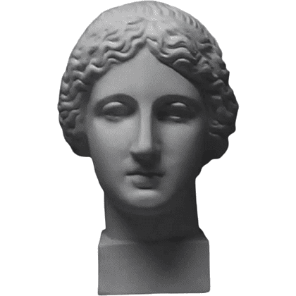 Гипсовая модель "Голова Музы"