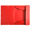 Папка на резинках "Exacompta", A4, 15 мм, полипропилен, красный - 2