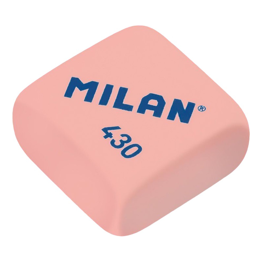 Ластик Milan "430", 1 шт, белый - 2