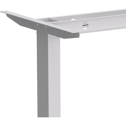 Стол с электроприводом WellDesk Basic 1300x675х18 белый/дуб бардолино натуральный (9191460+9072452) - 3