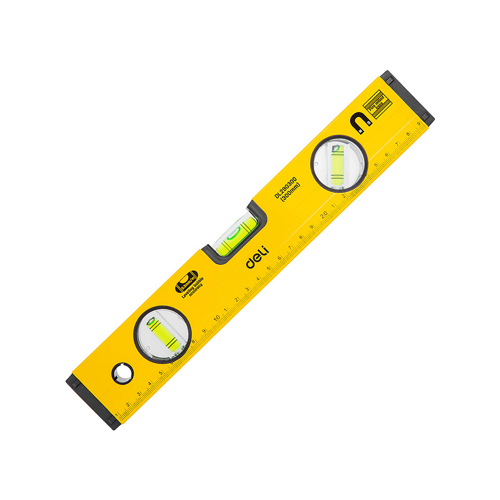 Уровень "Deli" 300 мм, пузырьковый