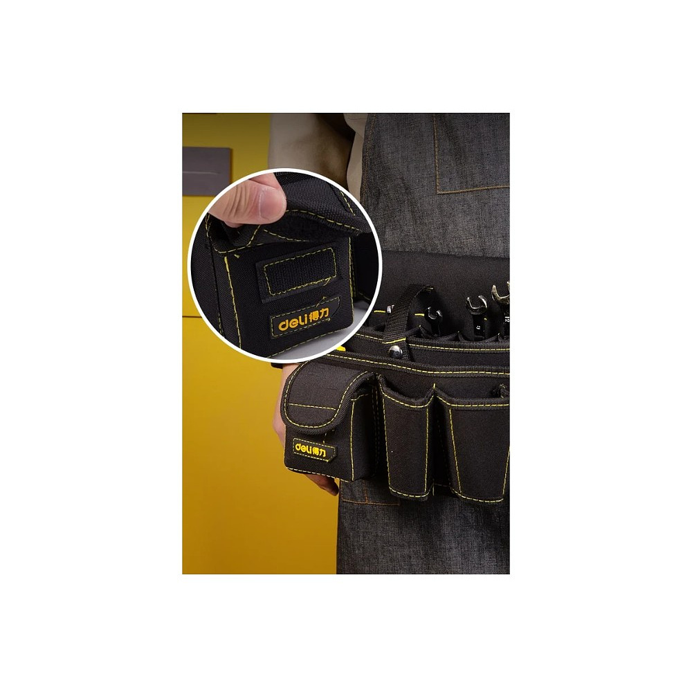 Сумка для инструментов поясная Deli YS EDL-P5, черный - 5