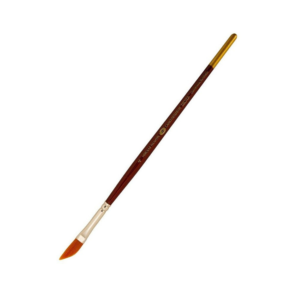 Кисть "Decola", синтетика, даггер, №4