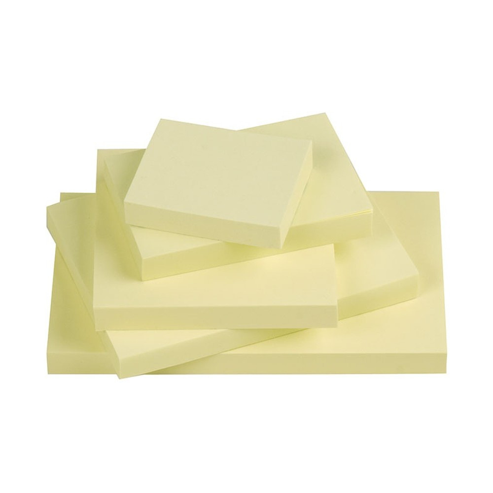 Бумага для заметок "Q-Connect", 102x76 мм, 100 листов, светло-желтый - 2